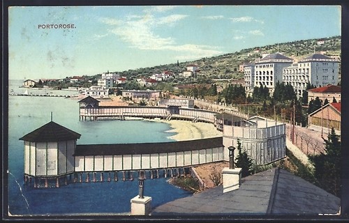 Portorose ortsansicht - portorose,,
