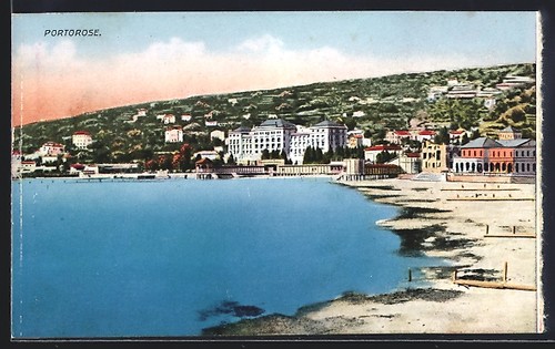 Portorose blick auf den - portorose,,