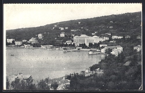 Ansichtskarte portorose - ansichtskarte,