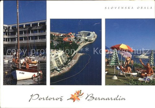 Portorose istrien hafen - portorose,