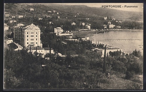 Portorose panorama - portorose,,