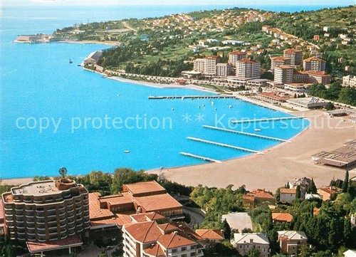 Portorose istrien hafen - portorose,