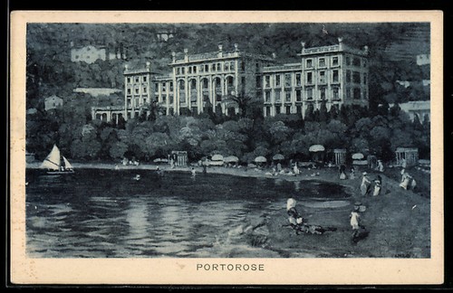 Portorose strandpartie mit - portorose,,