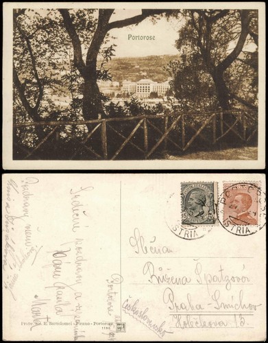 Postcard portorose portorož - portorose,