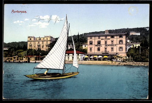 Ansichtskarte portorose hotel - portorose,,
