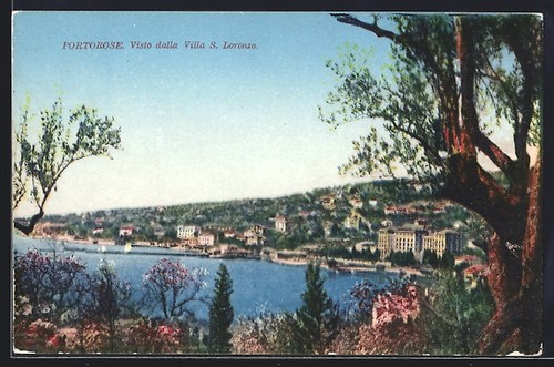 Portorose visto dalla villa - portorose,,