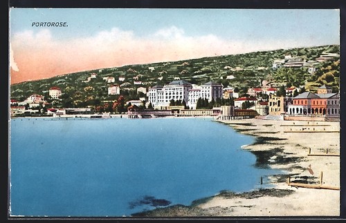 Portorose blick auf den - blick,