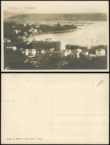 Postcard portorose portorož - postcard,